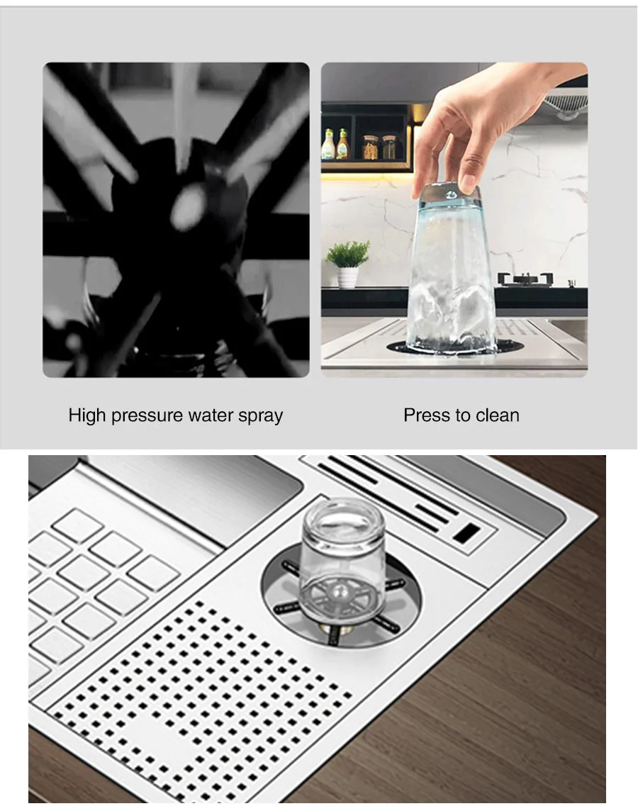 Stainless Steel Kitchen Sink - Image 26
