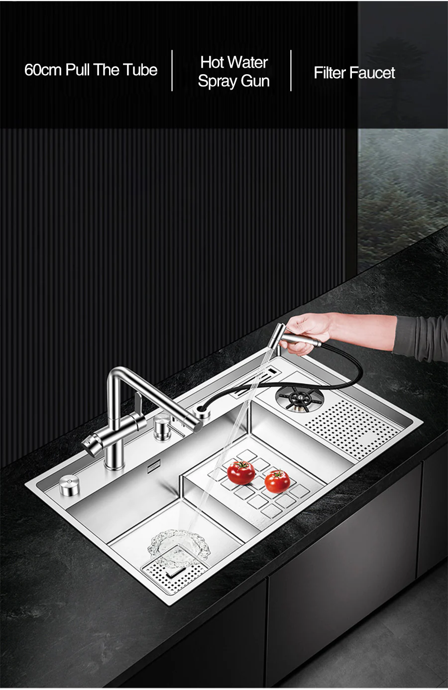 Stainless Steel Kitchen Sink - Image 28