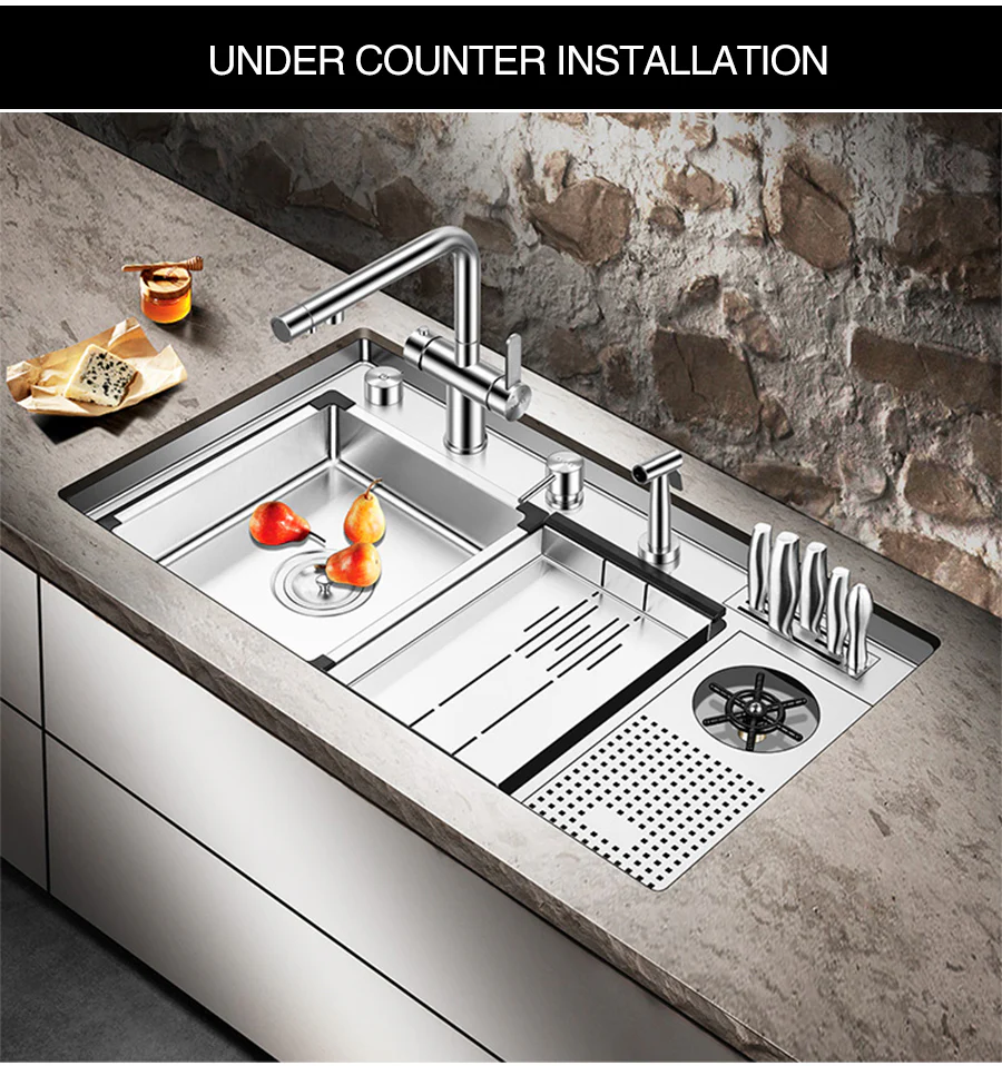 Stainless Steel Kitchen Sink - Image 32