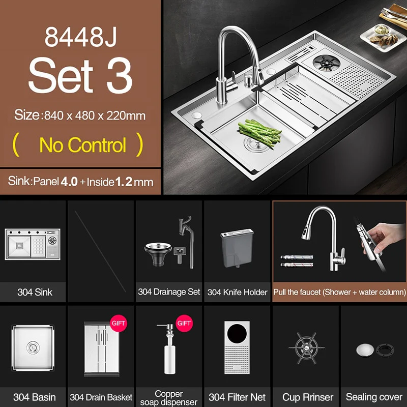 Stainless Steel Kitchen Sink - Image 7