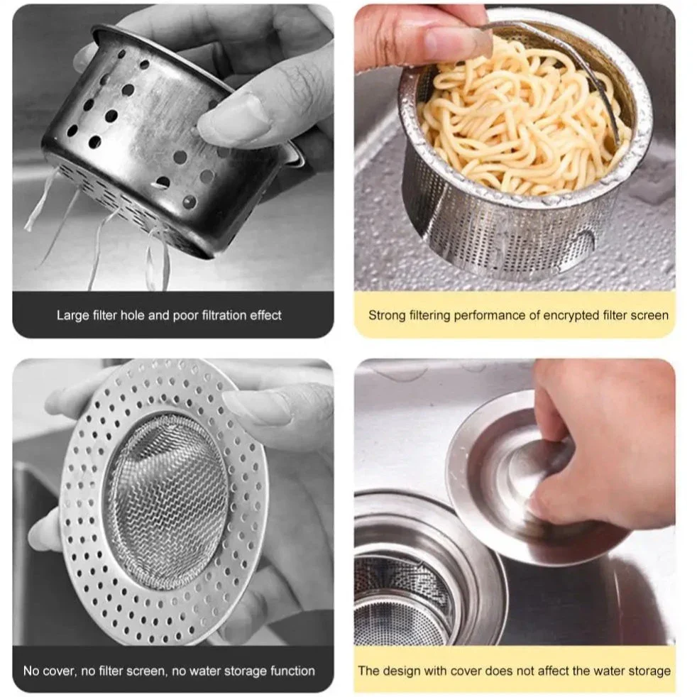 Stainless Steel Kitchen Sink Strainer - Image 13