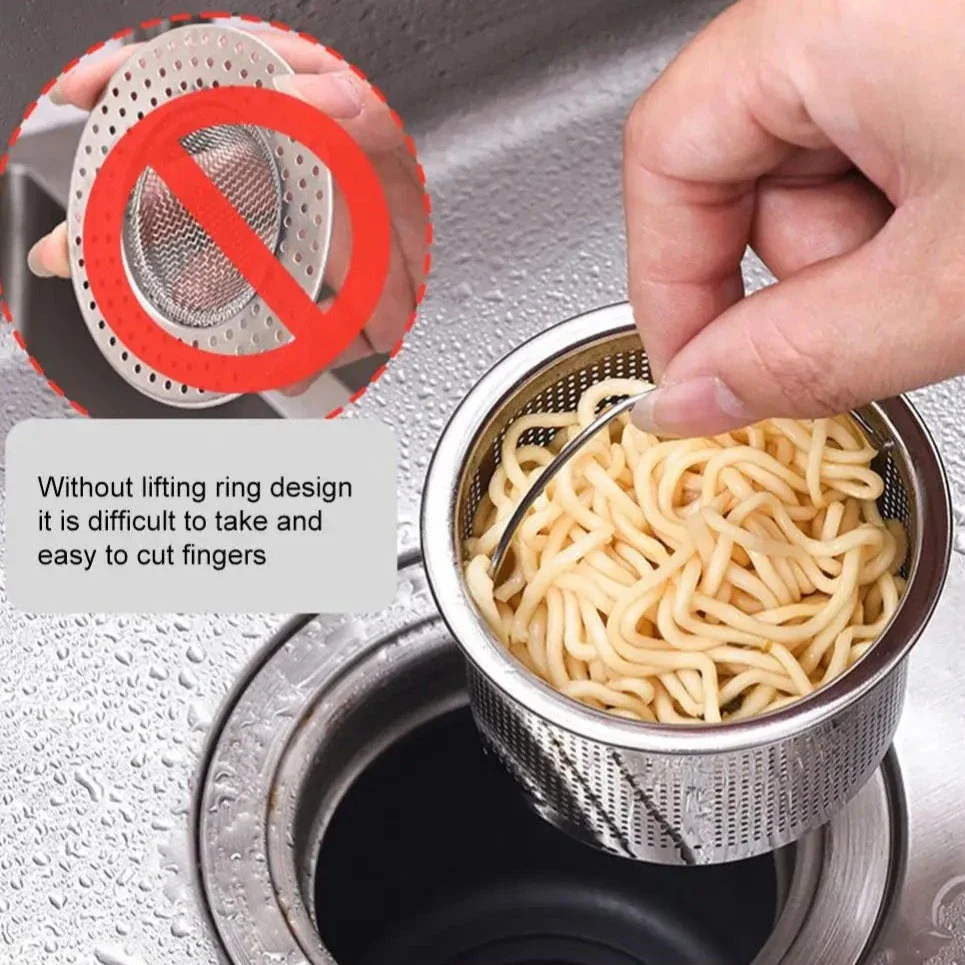 Stainless Steel Kitchen Sink Strainer - Image 18