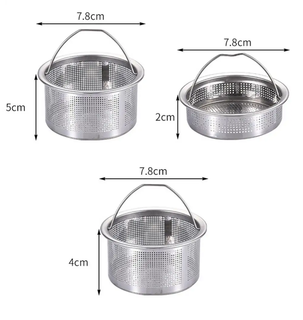 Stainless Steel Kitchen Sink Strainer - Image 23