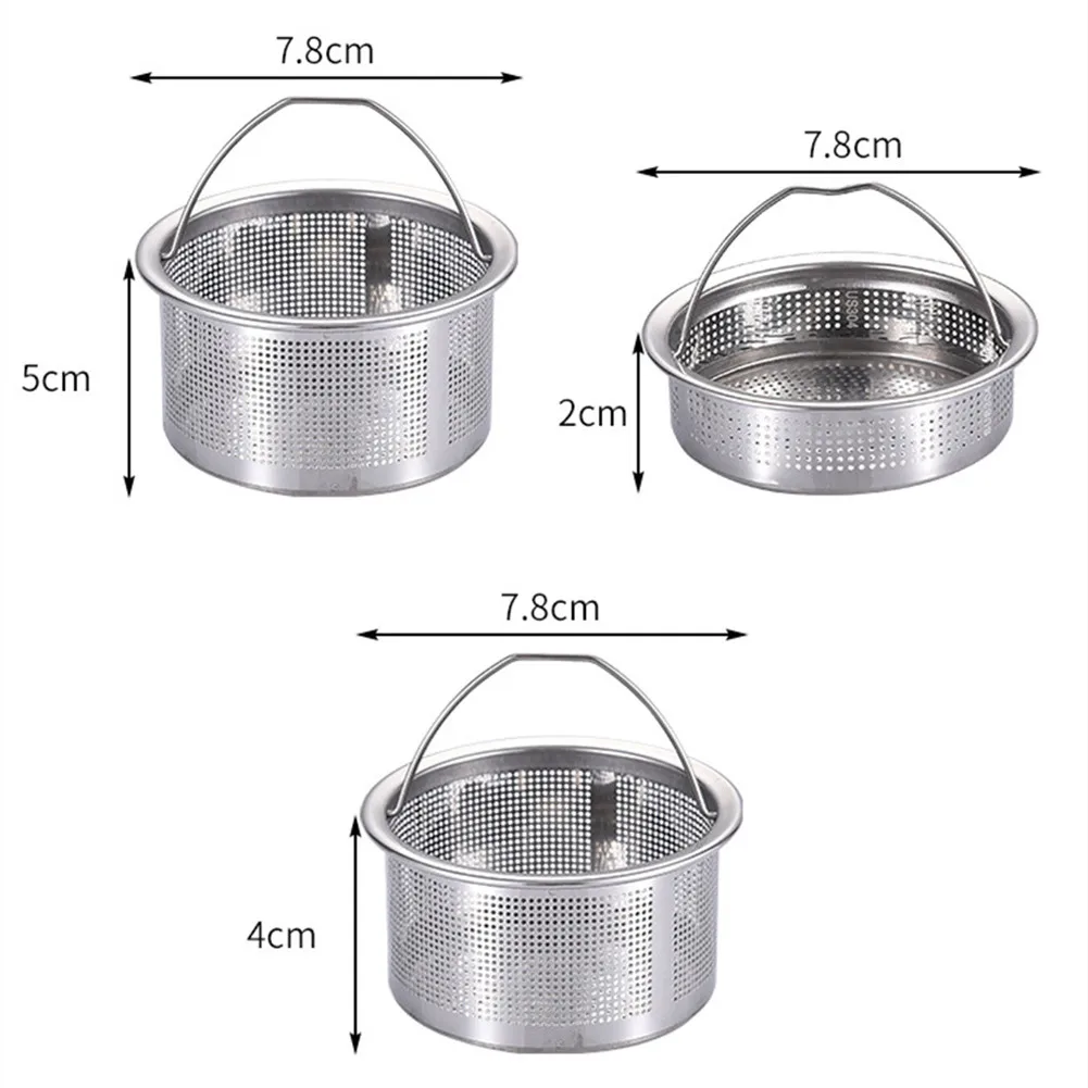 Stainless Steel Kitchen Sink Strainer - Image 6