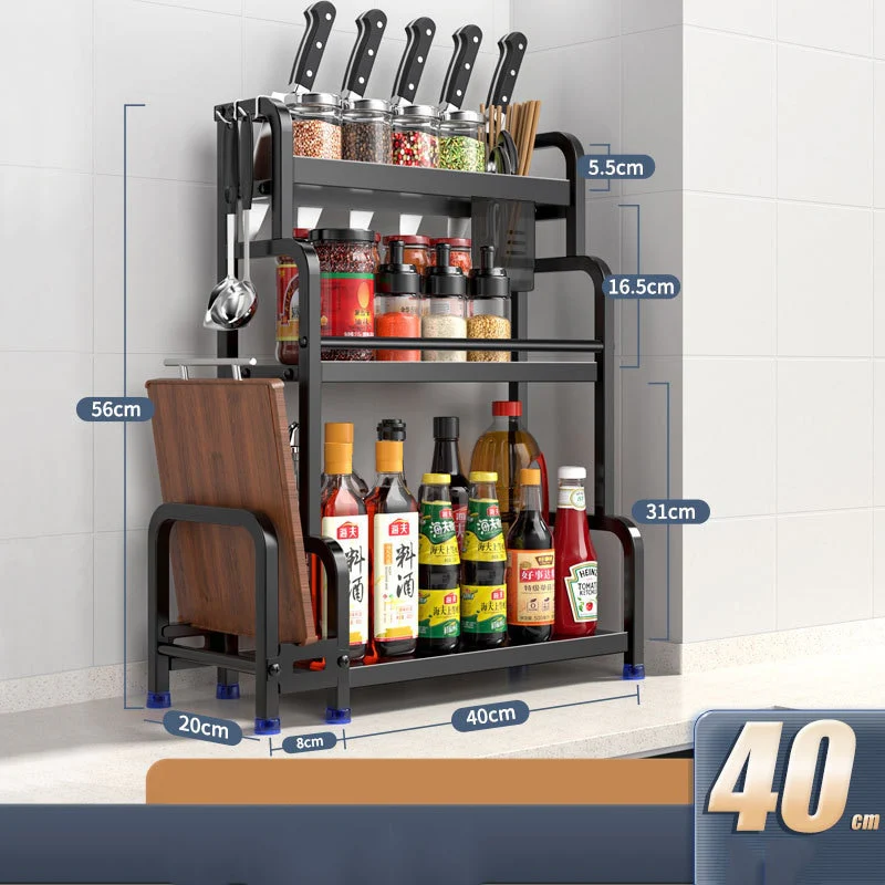Stainless Steel Kitchen Storage Rack - Image 12