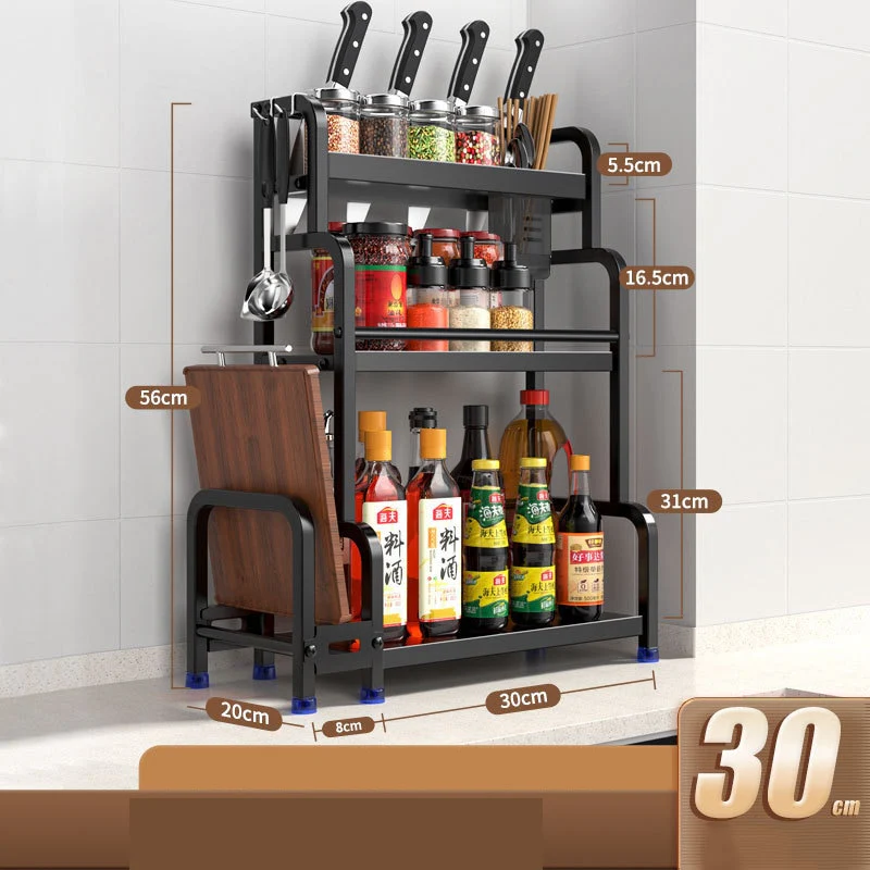 Stainless Steel Kitchen Storage Rack - Image 5