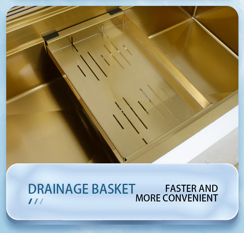 Stainless Steel Knife Rack Waterfall Sink - Image 23