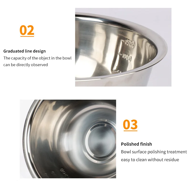 Stainless Steel Mixing Bowls - Image 5