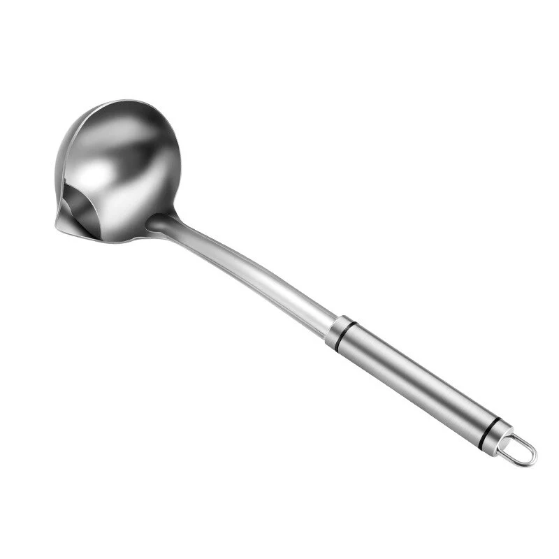 Stainless Steel Oil Fat Filtering Spoon Scoop - Image 6