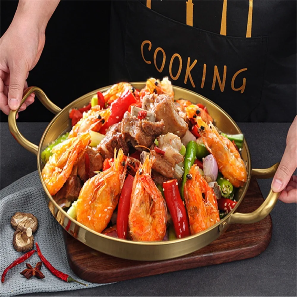 Stainless Steel Paella Sauce Pan - Image 3