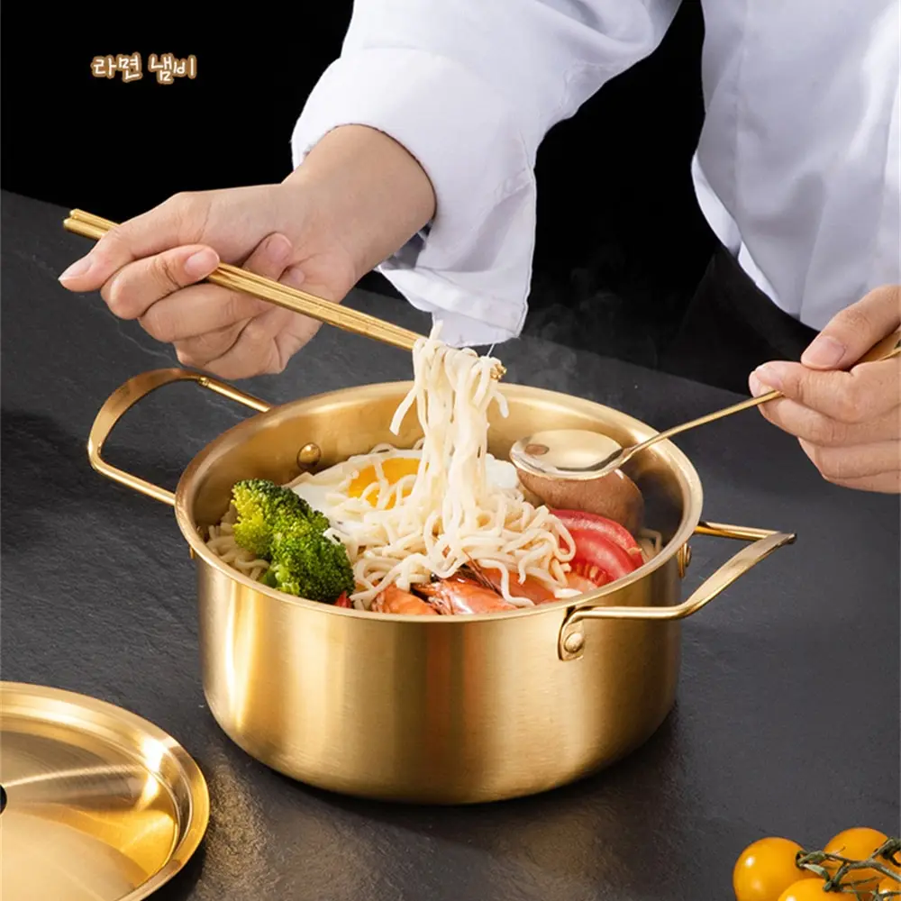 Stainless Steel Ramen Noodle Pot - Image 4