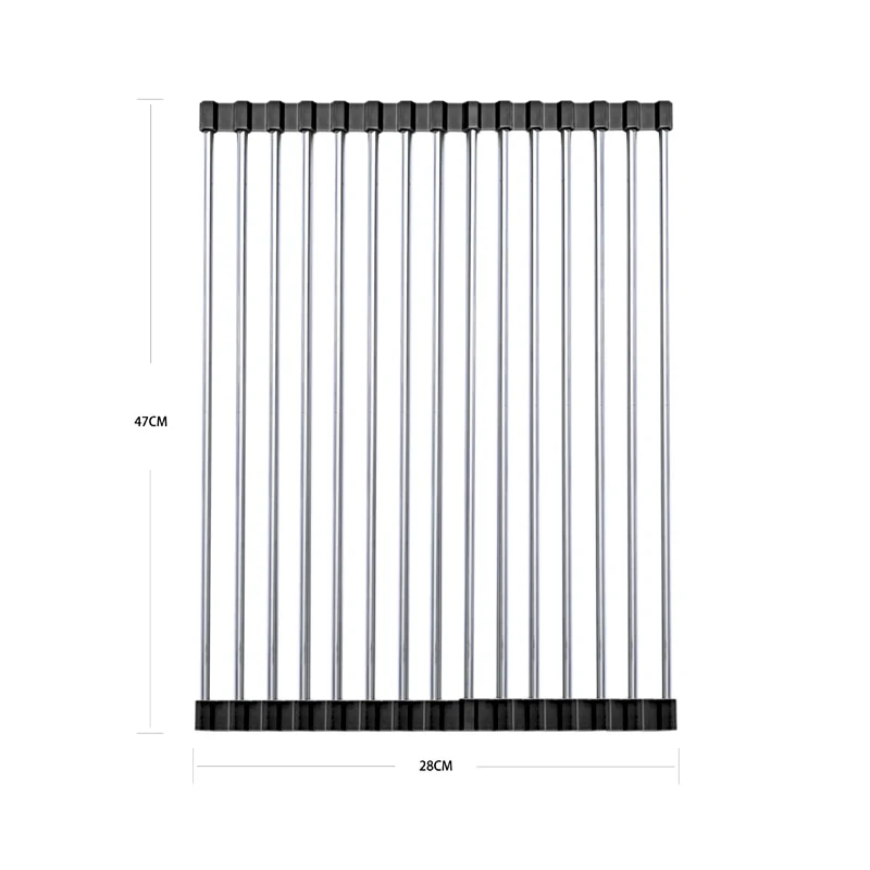 Stainless Steel Rolling Sink Drainer - Image 11