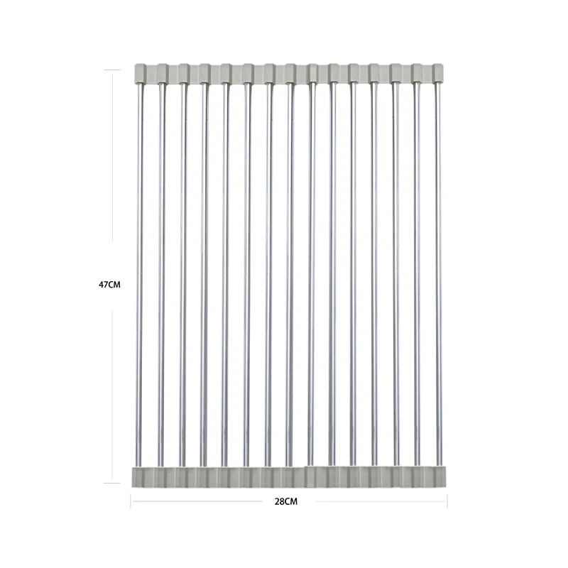 Stainless Steel Rolling Sink Drainer - Image 13
