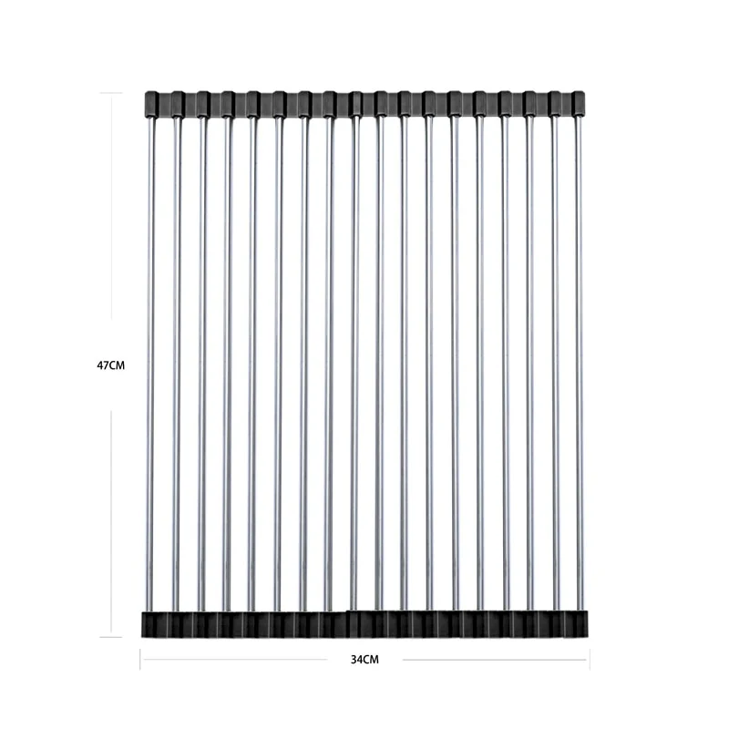 Stainless Steel Rolling Sink Drainer - Image 17