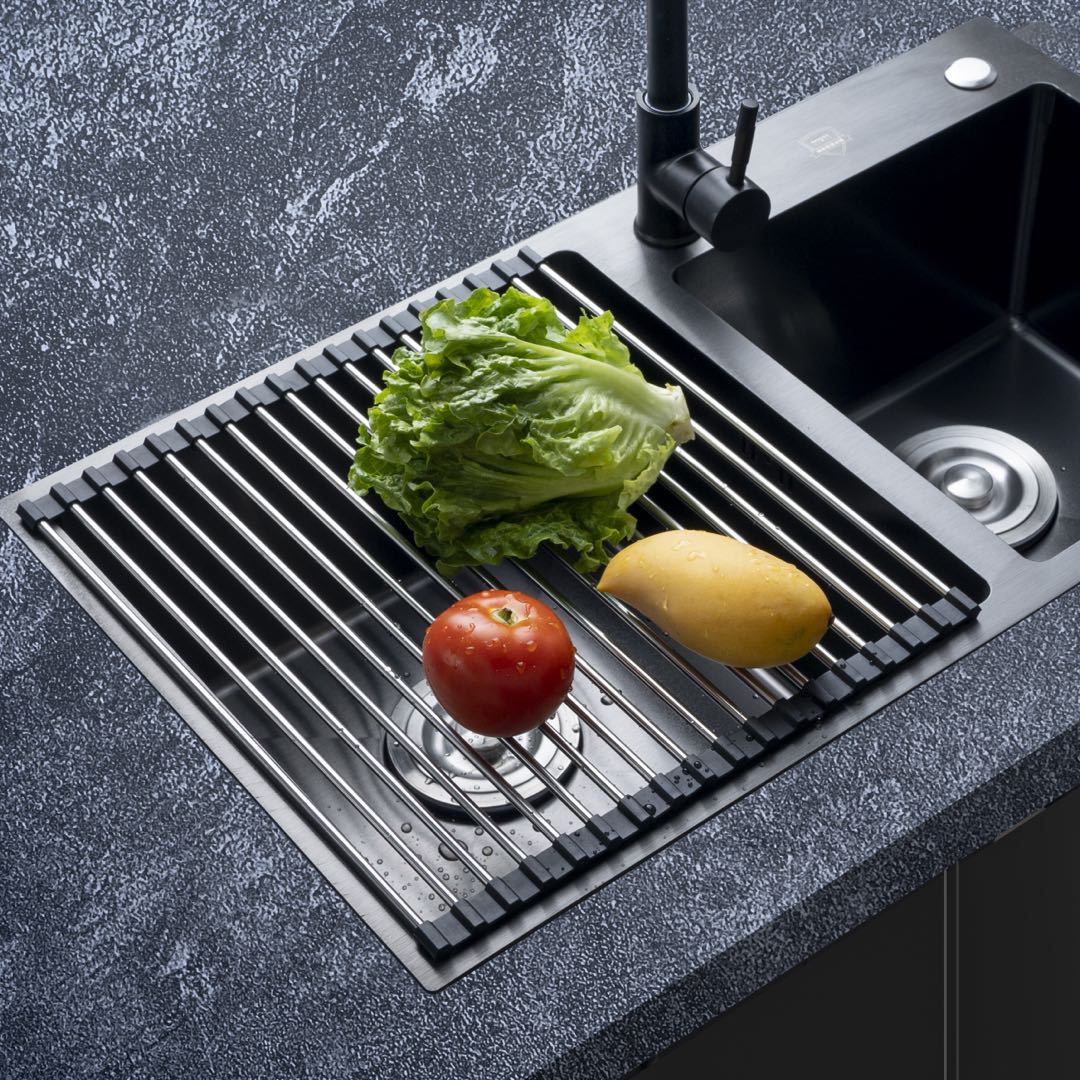 Stainless Steel Rolling Sink Drainer - Image 21