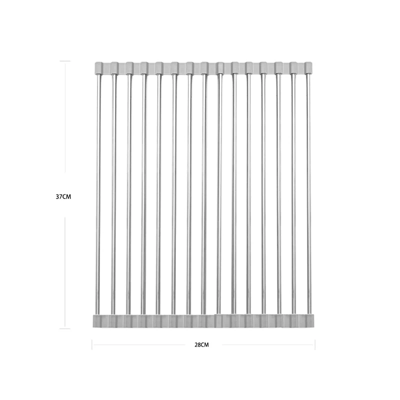 Stainless Steel Rolling Sink Drainer - Image 4
