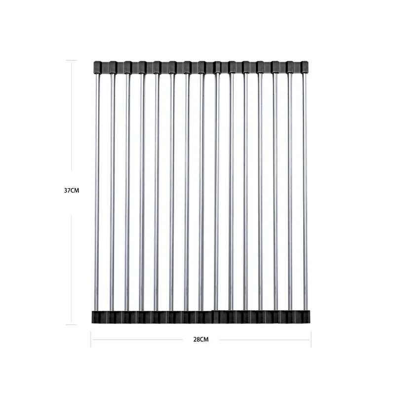 Stainless Steel Rolling Sink Drainer - Image 8