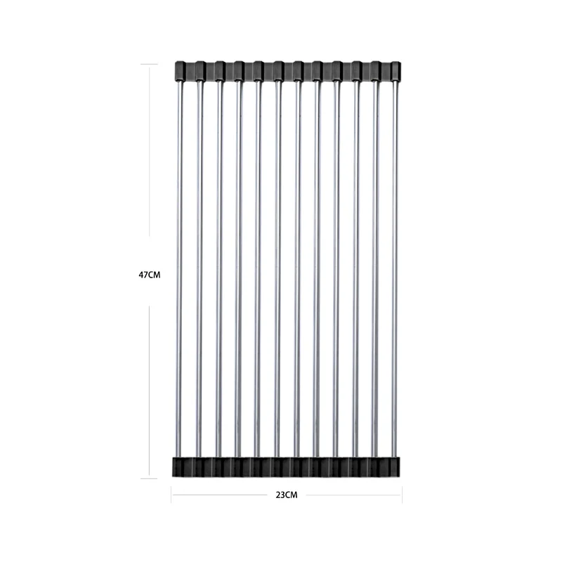 Stainless Steel Rolling Sink Drainer - Image 9