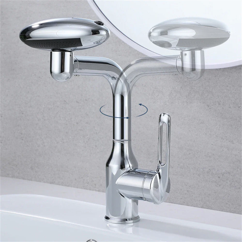 Stainless Steel Rotate Spray Faucet - Image 4