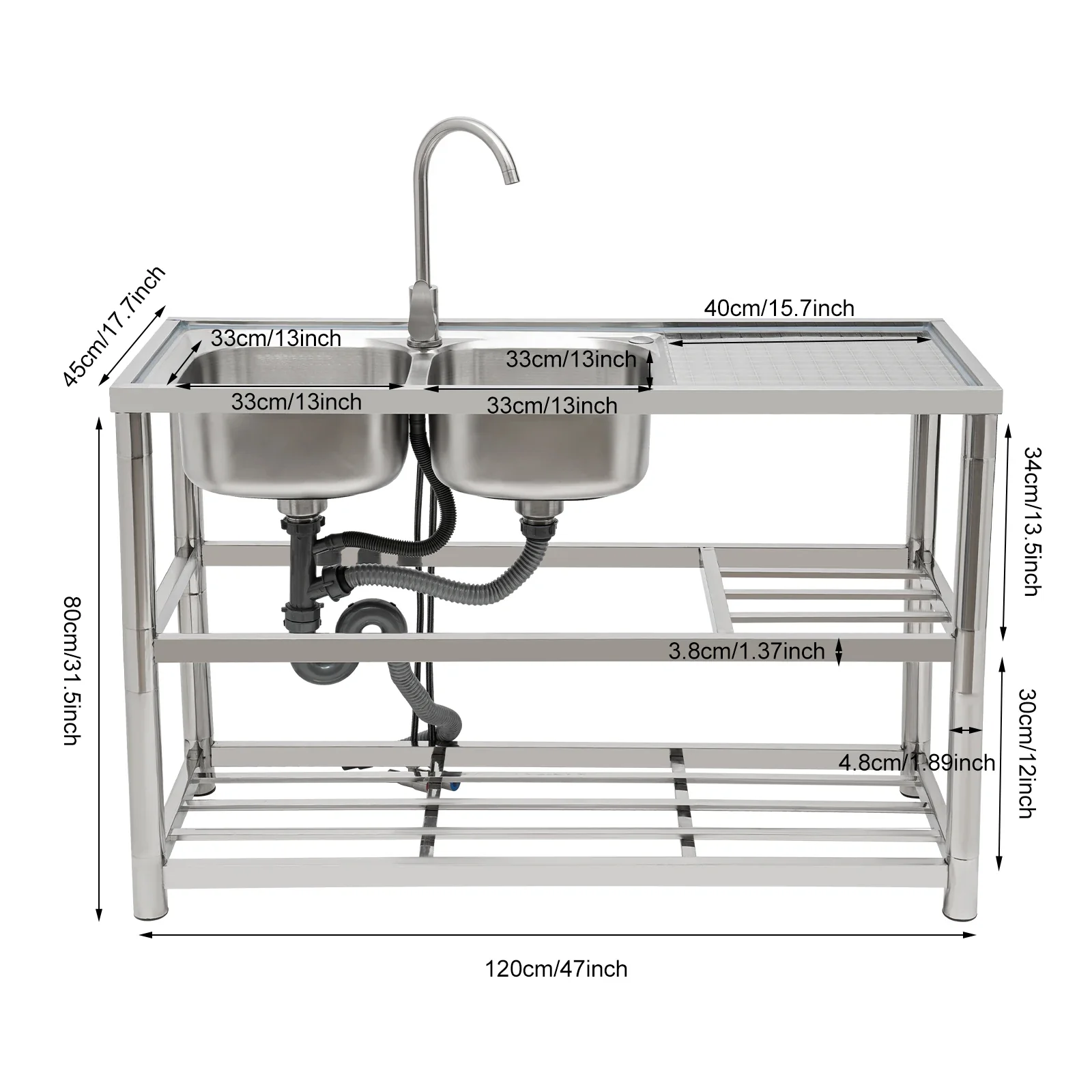 Stainless Steel Sink - Image 6