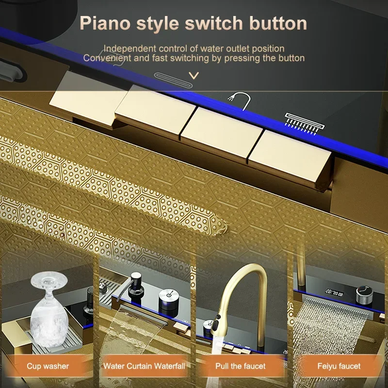 Stainless Steel Smart Kitchen Sink - Image 4