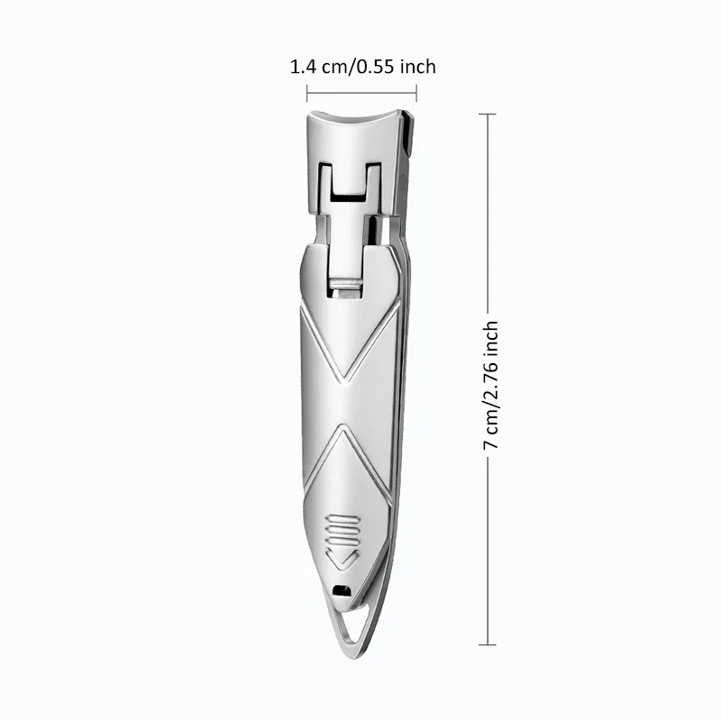 Stainless Steel Super Thin Nail Clippers - Image 5