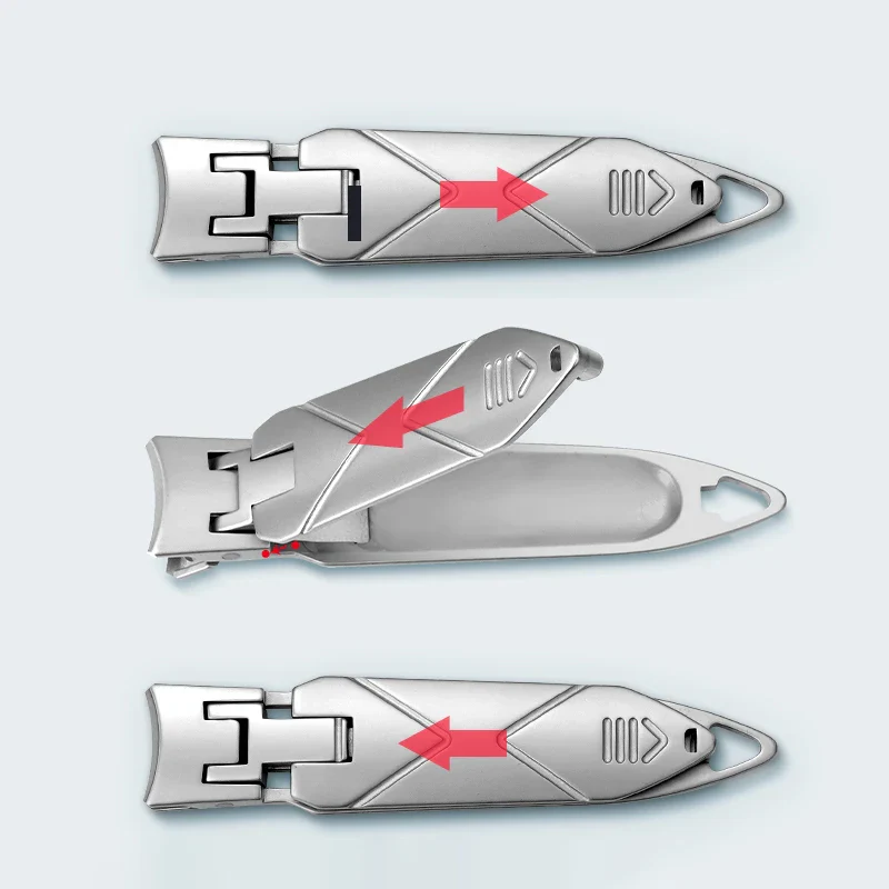 Stainless Steel Super Thin Nail Clippers - Image 6