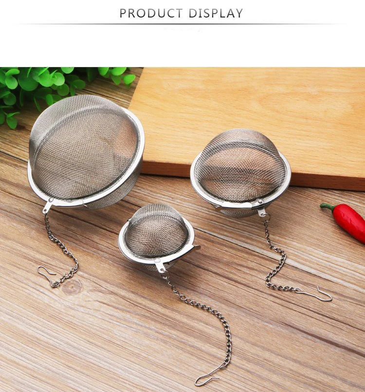 Stainless Steel Tea Infuser Spice Filter - Image 12