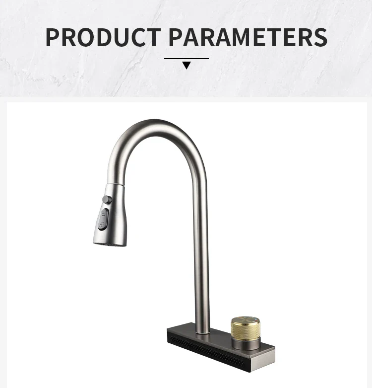 Stainless Steel Waterfall Faucet - Image 9