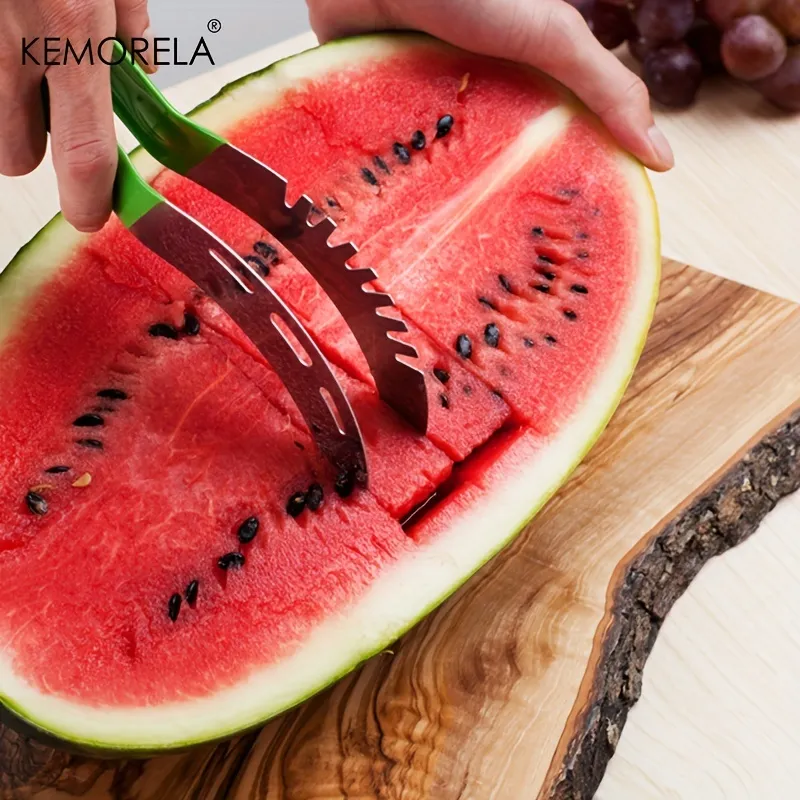 Stainless Steel Watermelon Cutter - Image 4