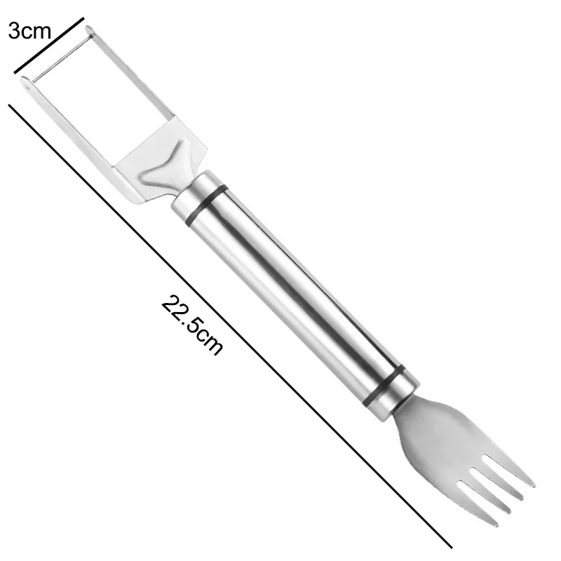 Stainless Steel Watermelon Cutter Fork - Image 3