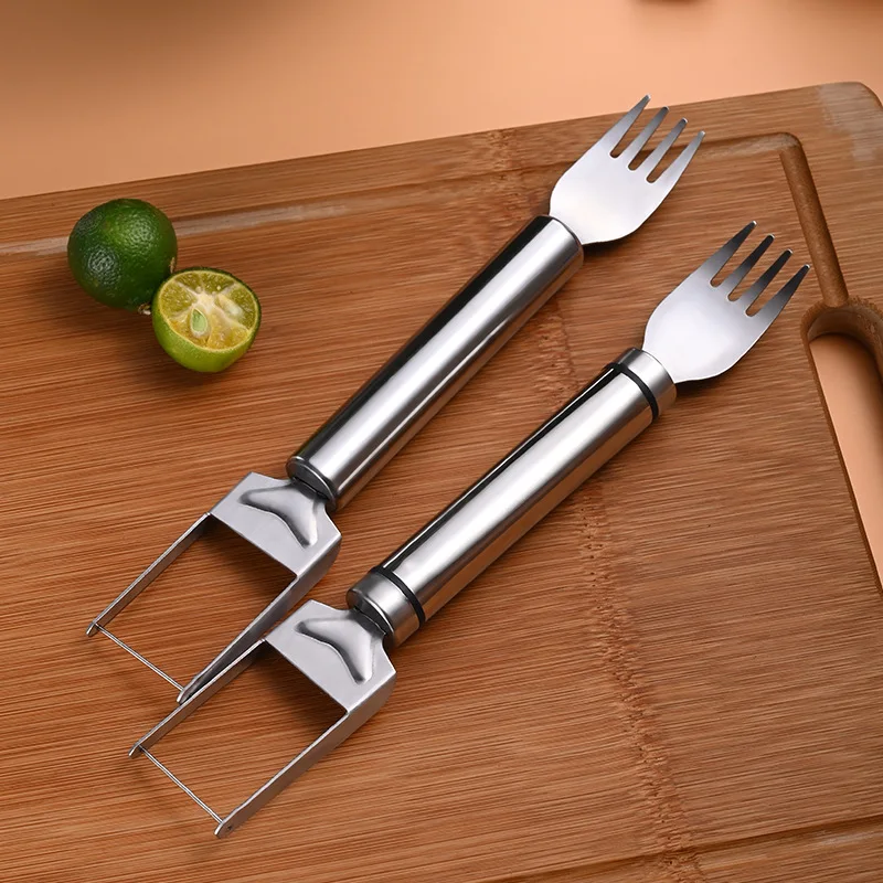 Stainless Steel Watermelon Cutter Fork - Image 5