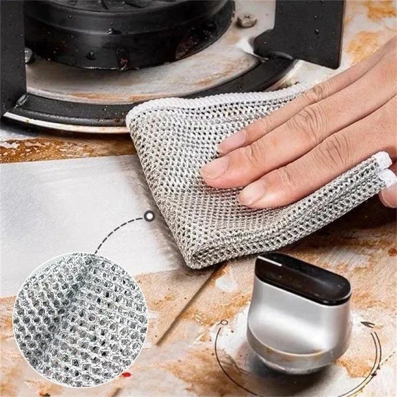 Steel Wire Cleaning Cloth - Image 2