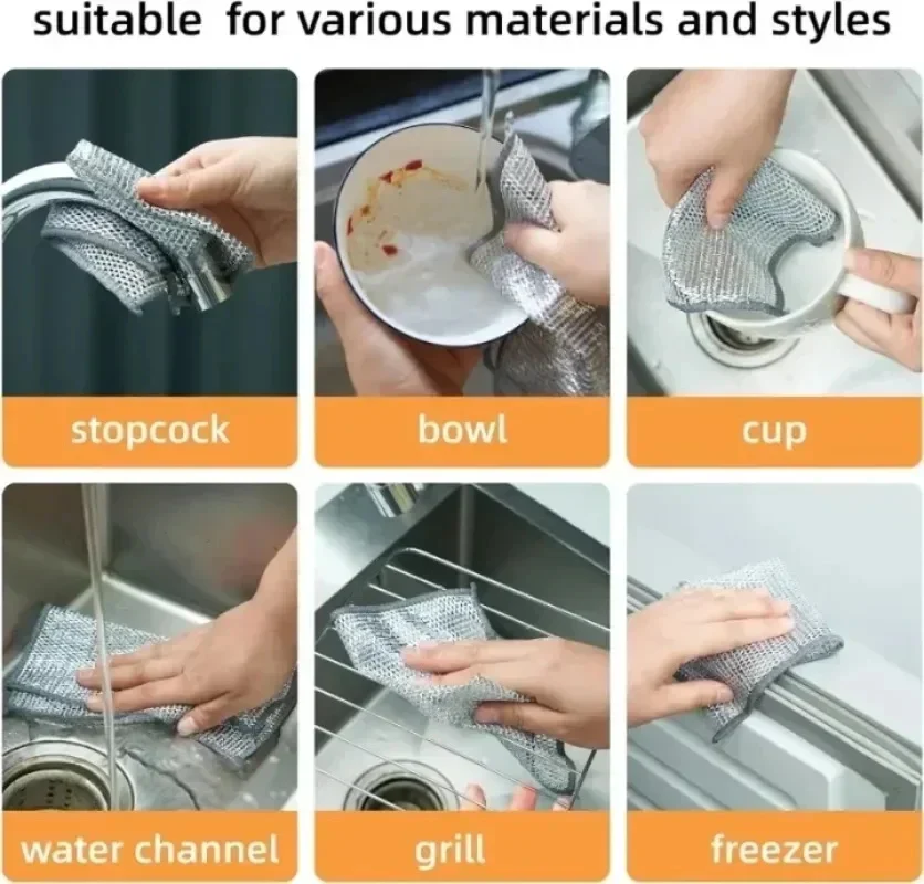 Steel Wire Cleaning Cloth - Image 6