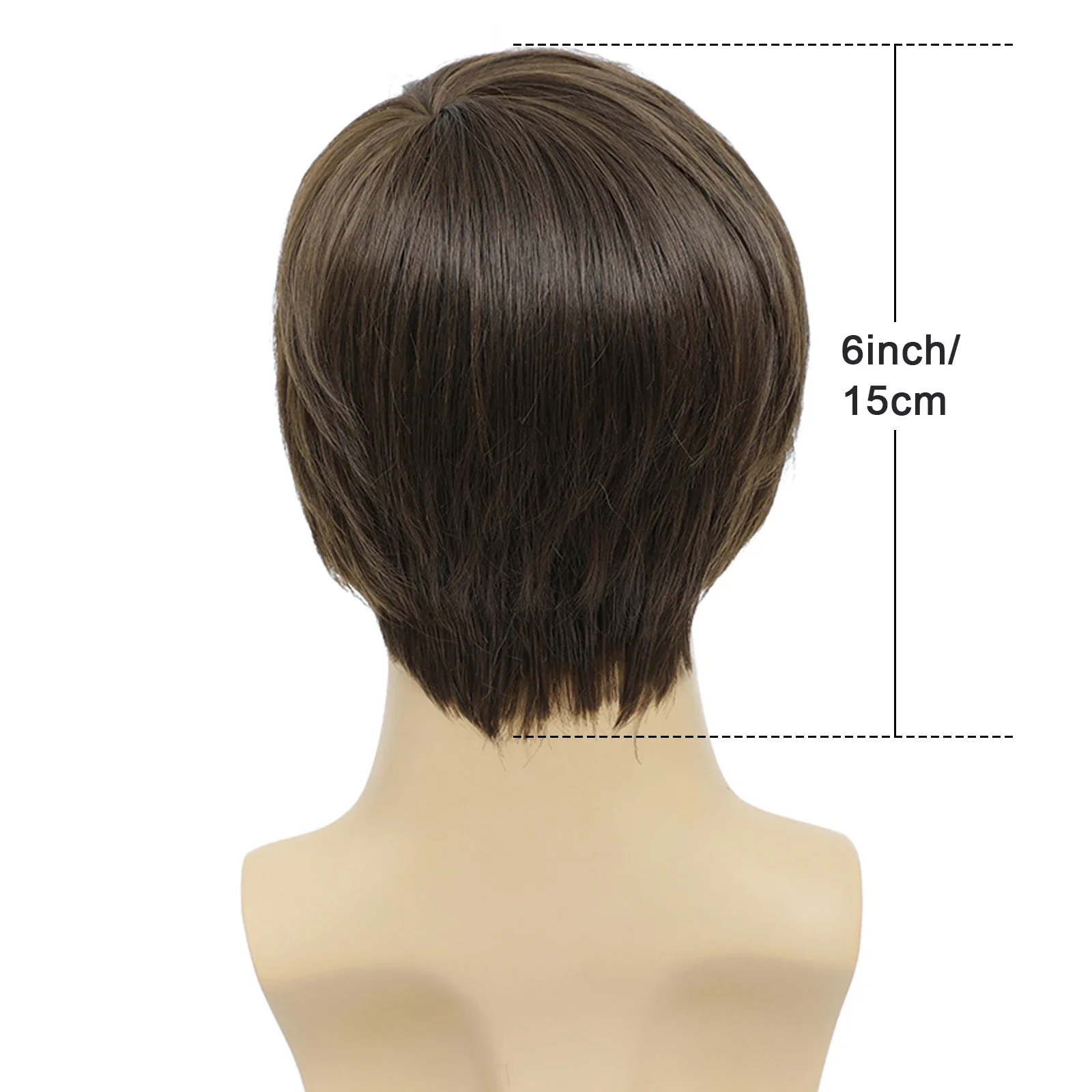 Straight Hair Men Wig - Image 4