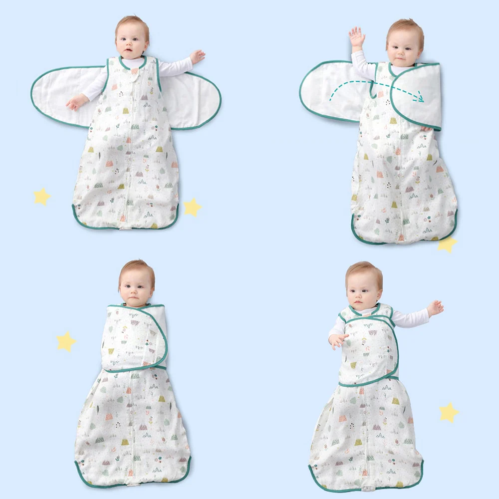 Summer Baby Swaddle Wrap 0-24M - Image 10