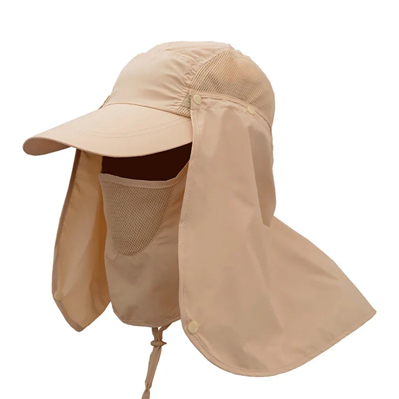 Summer UV Protection Mask Hat - Image 10
