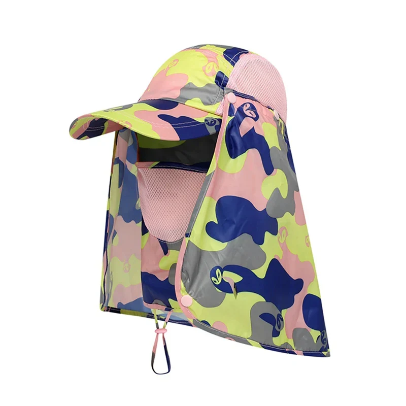 Summer UV Protection Mask Hat - Image 11