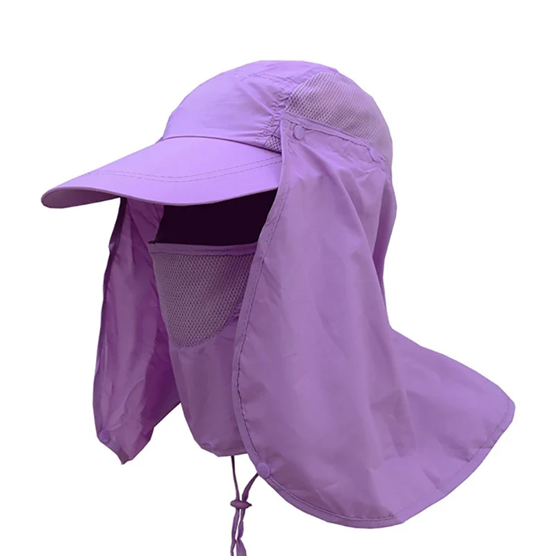 Summer UV Protection Mask Hat - Image 16