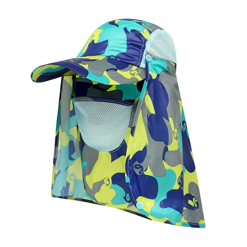 Summer UV Protection Mask Hat - Image 17
