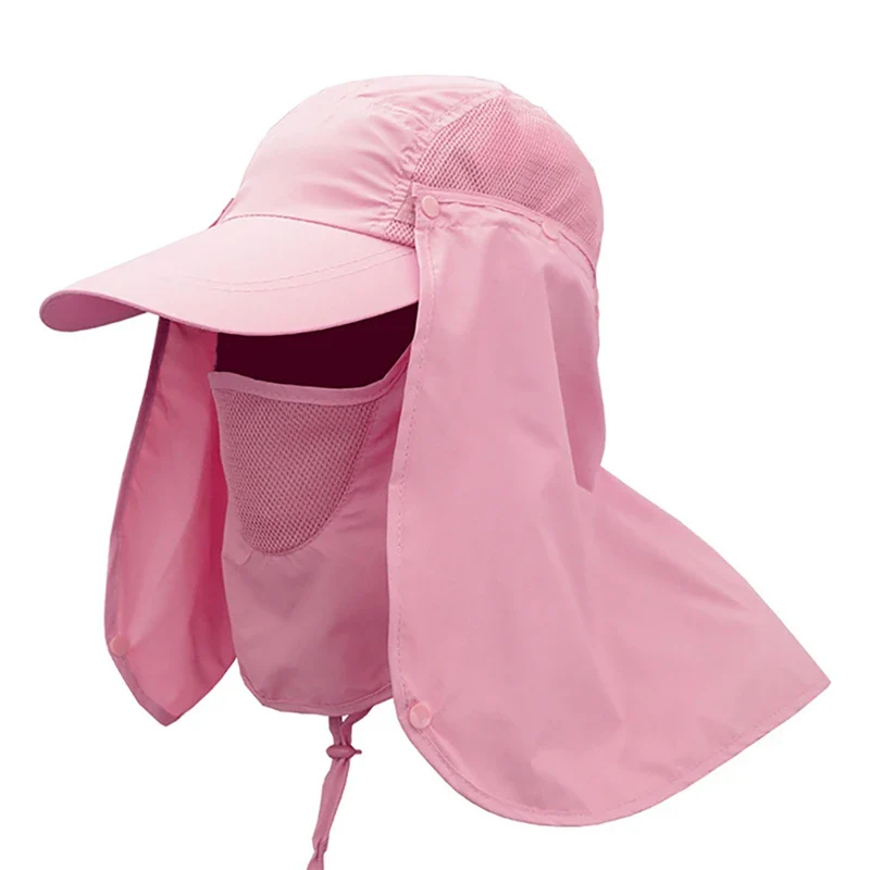 Summer UV Protection Mask Hat - Image 24