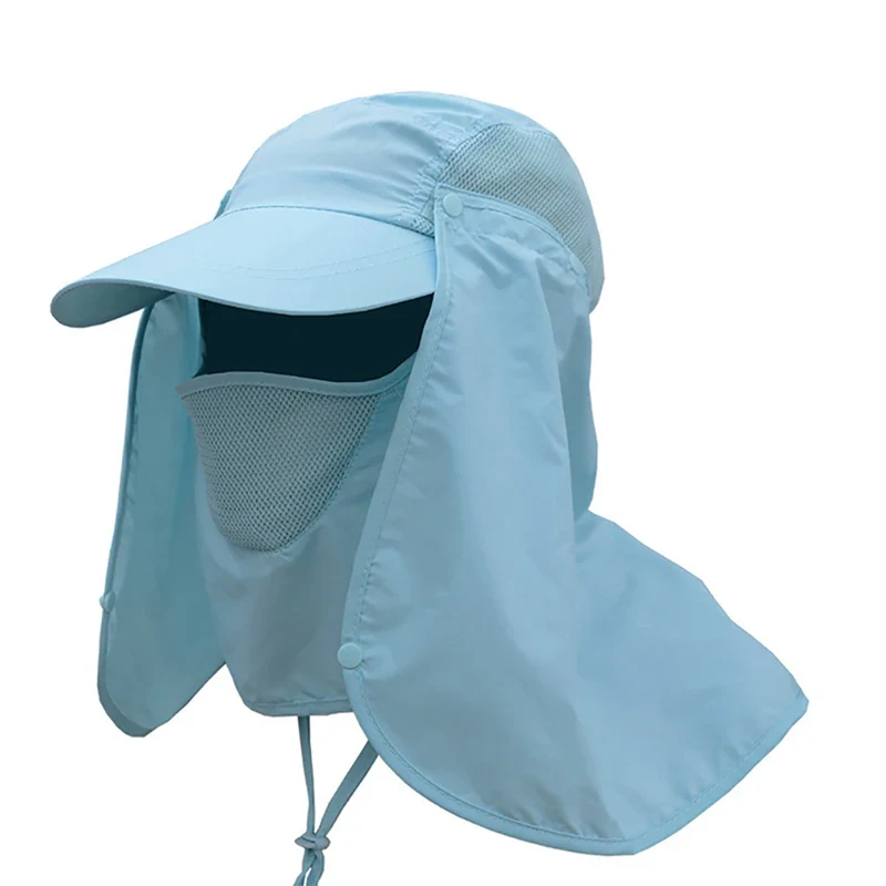 Summer UV Protection Mask Hat - Image 25