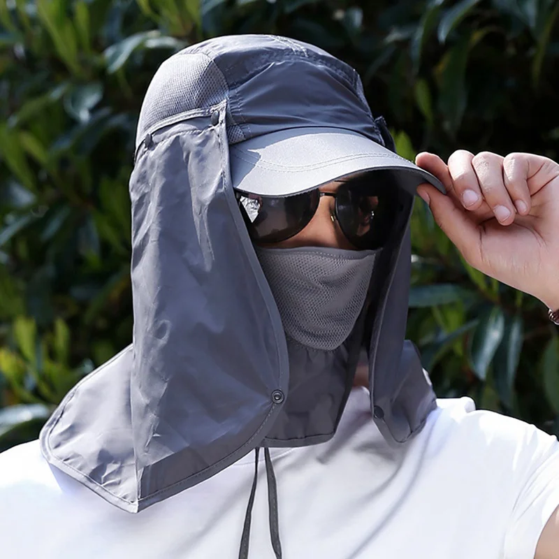 Summer UV Protection Mask Hat - Image 7