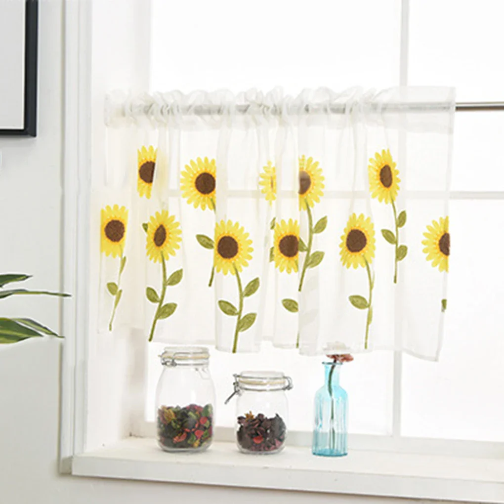 Sunflower Half Curtain - Image 2
