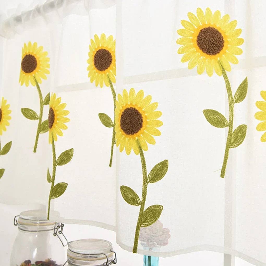 Sunflower Half Curtain - Image 4