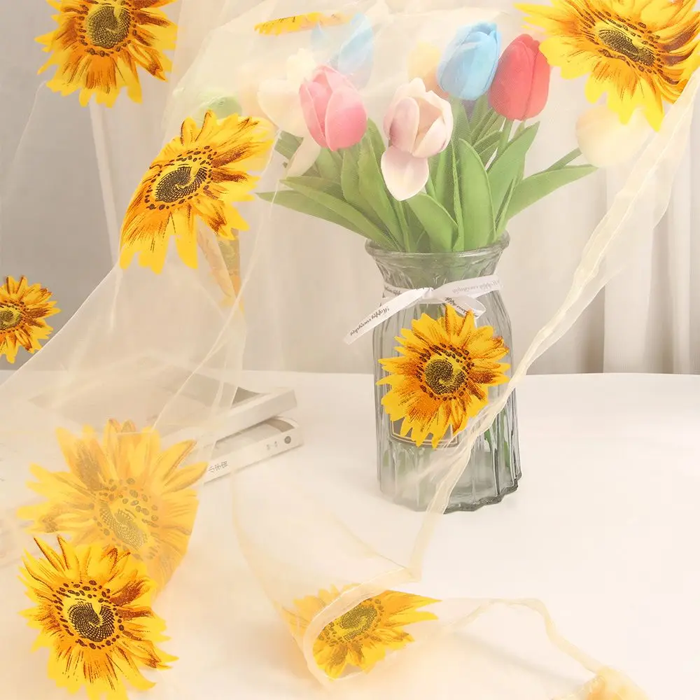 Sunflower Window Drape Curtain Liner - Image 4