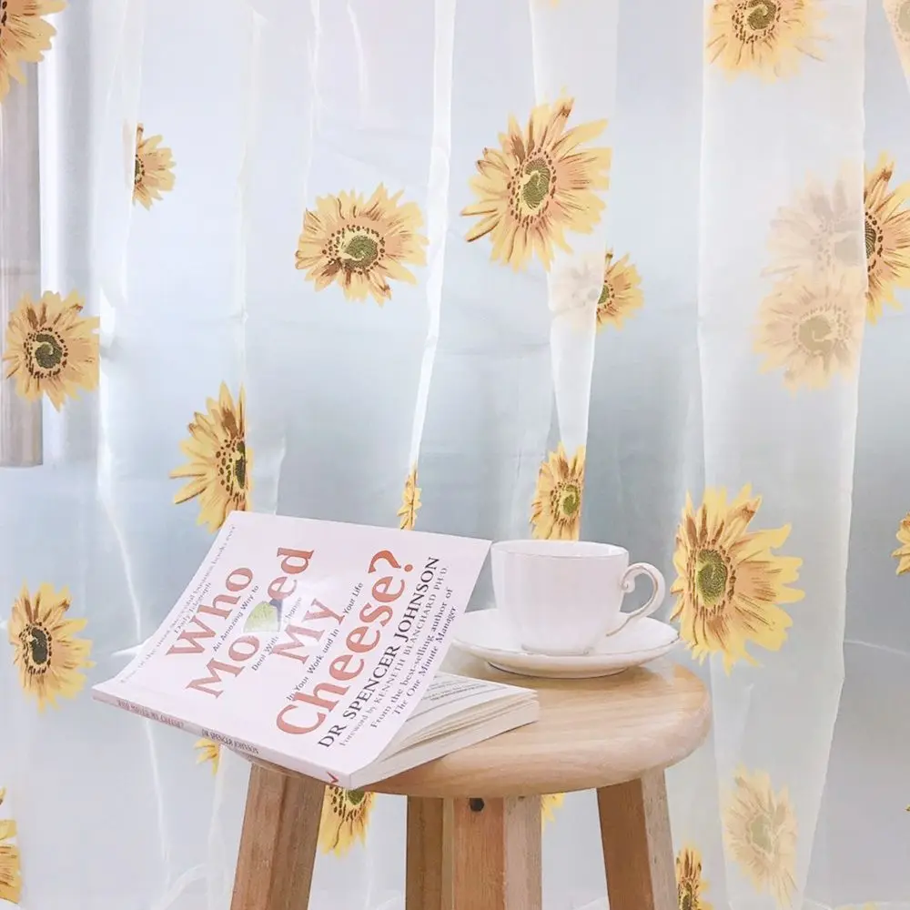 Sunflower Window Drape Curtain Liner - Image 5