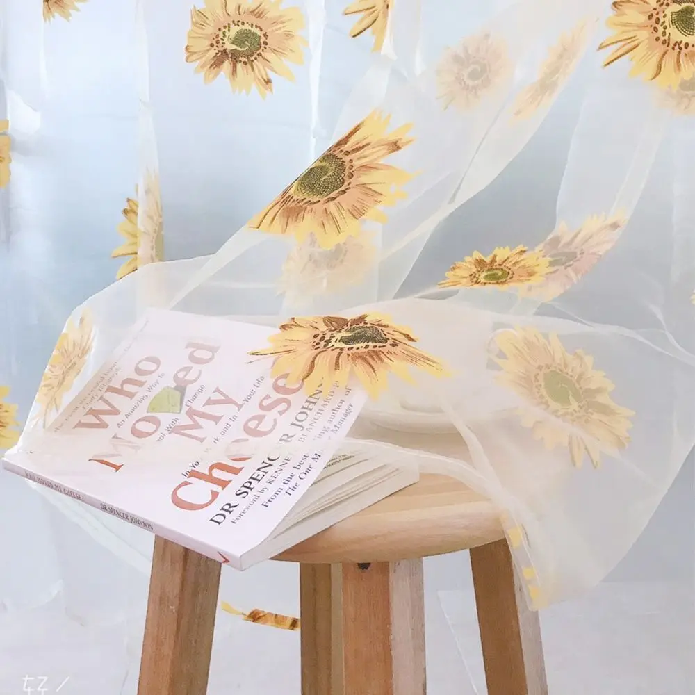 Sunflower Window Drape Curtain Liner - Image 6