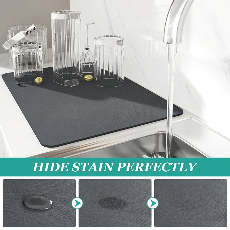 Super Absorbent Antiskid Draining Mat - Image 17