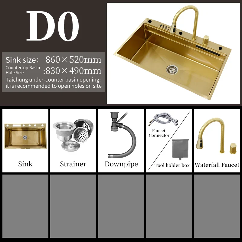 Supersize Waterfall Kitchen Sink - Image 11